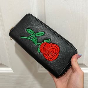 Rose design wallet / purse!